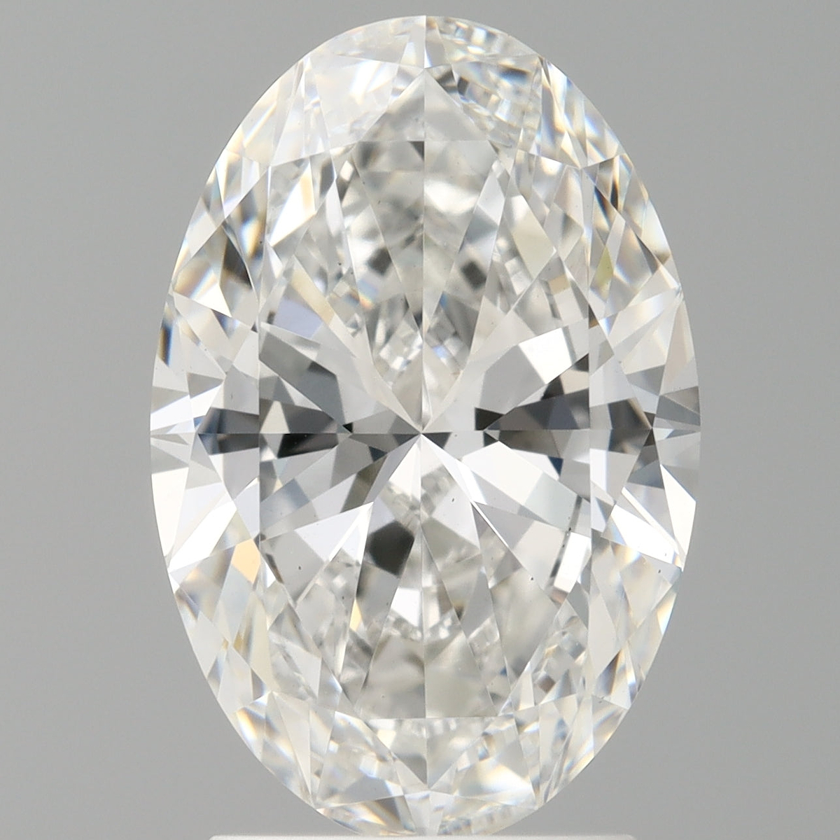 2.54 Carat Oval Shaped, Ideal Cut, E Color, VS1 Clarity, IGI Certified Lab Grown Diamond