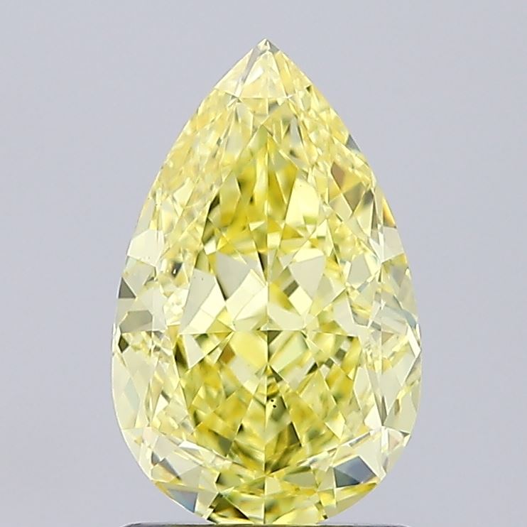 1.57 Carat Pear Shaped, Ideal Cut, VS2 Clarity, IGI Certified Lab Grown Diamond