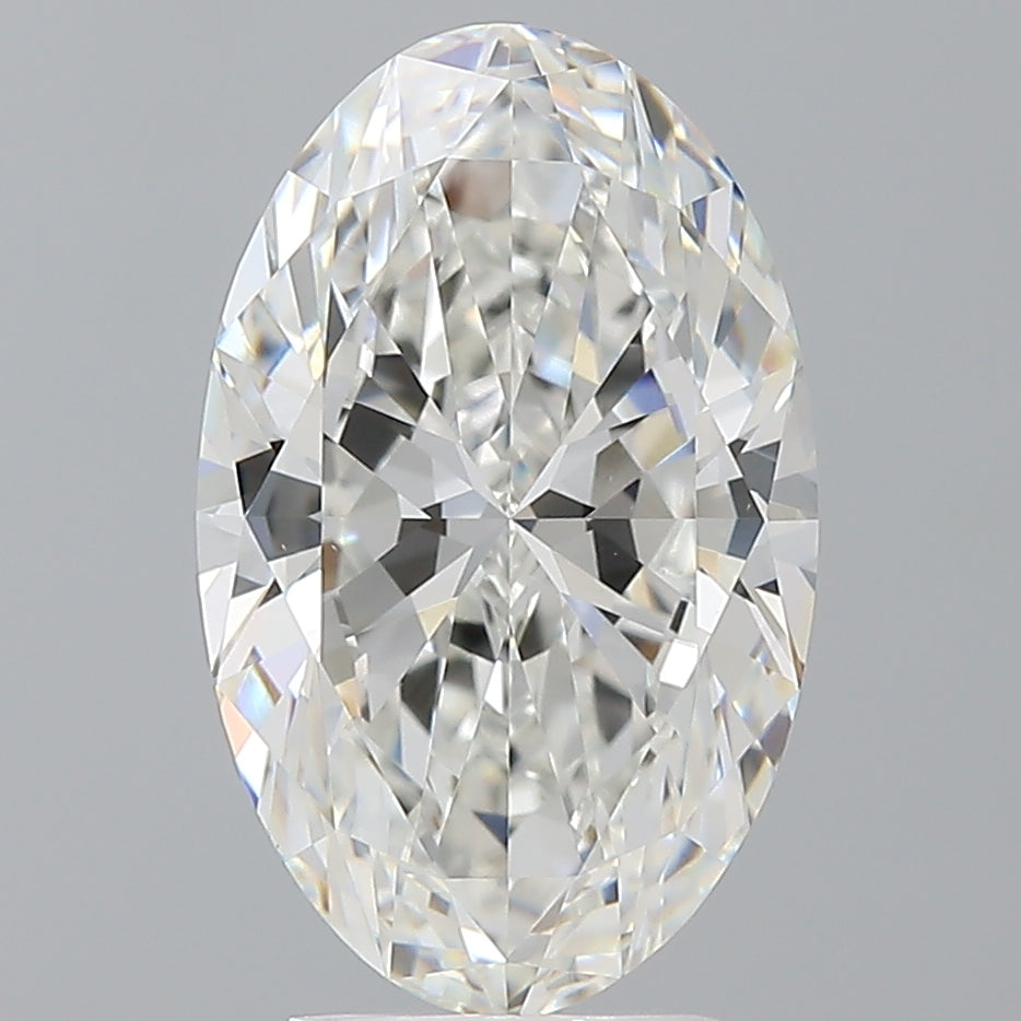 4.07 Carat Oval Shaped, Ideal Cut, F Color, VS1 Clarity, IGI Certified Lab Grown Diamond