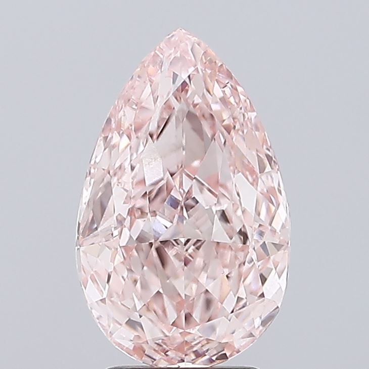 3.03 Carat Pear Shaped, Ideal Cut, VS1 Clarity, IGI Certified Lab Grown Diamond
