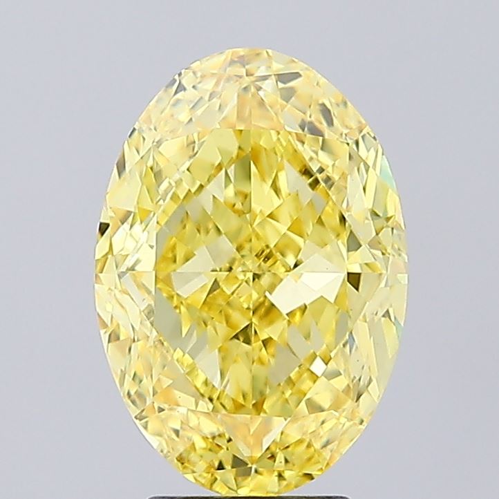 4.55 Carat Oval Shaped, Ideal Cut, VVS2 Clarity, IGI Certified Lab Grown Diamond