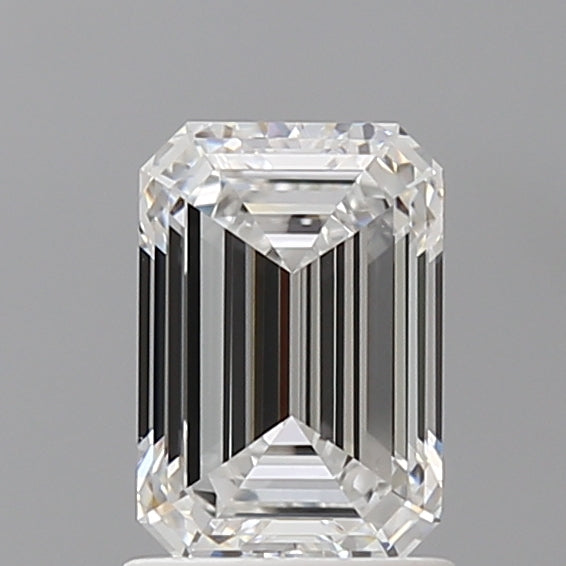 1.44 Carat Emerald Shaped, Ideal Cut, E Color, VVS2 Clarity, IGI Certified Lab Grown Diamond