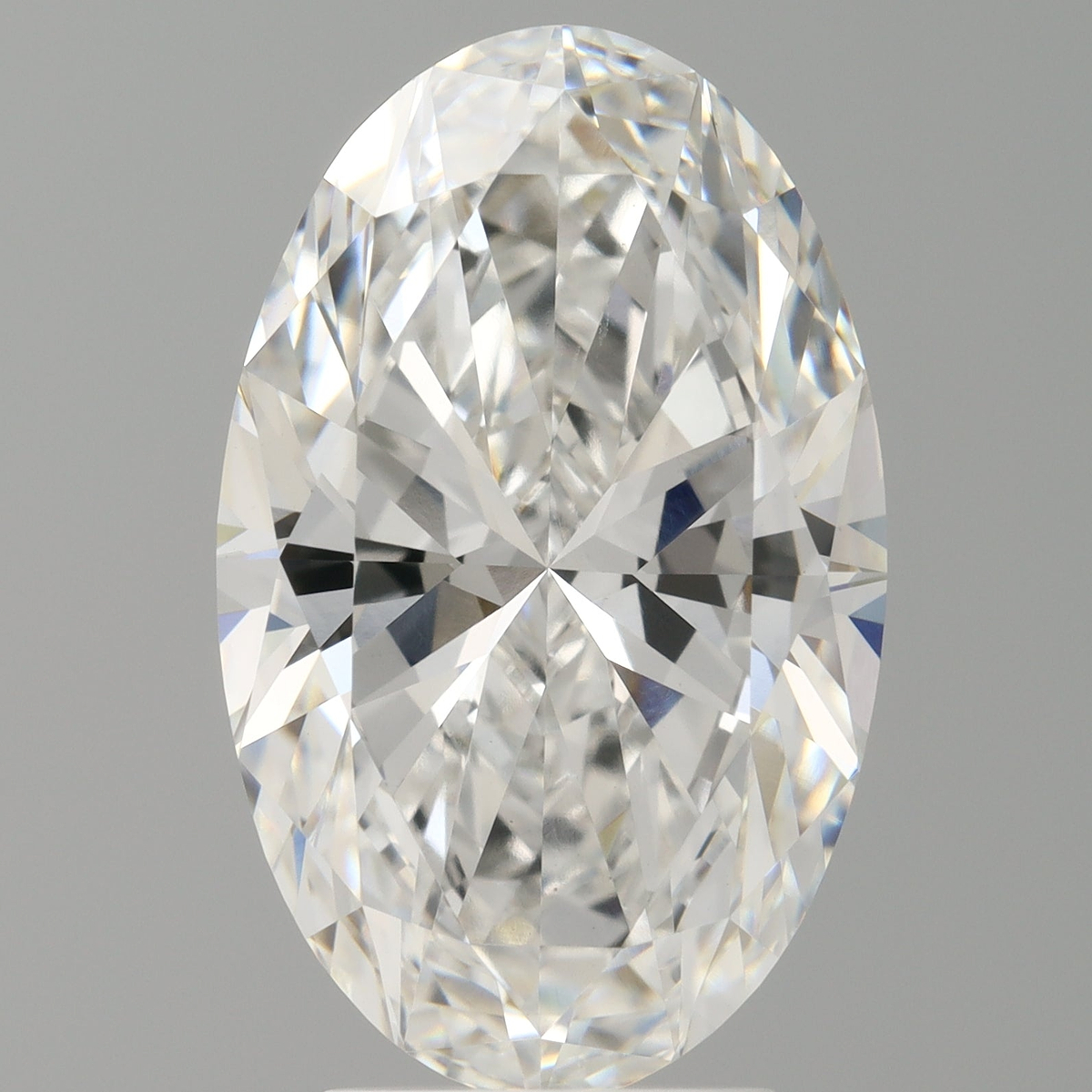 4.07 Carat Oval Shaped, Ideal Cut, E Color, VVS2 Clarity, IGI Certified Lab Grown Diamond