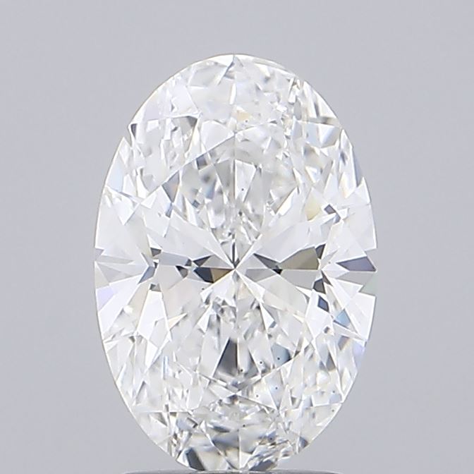 2.06 Carat Oval Shaped, Ideal Cut, E Color, VS1 Clarity, IGI Certified Lab Grown Diamond