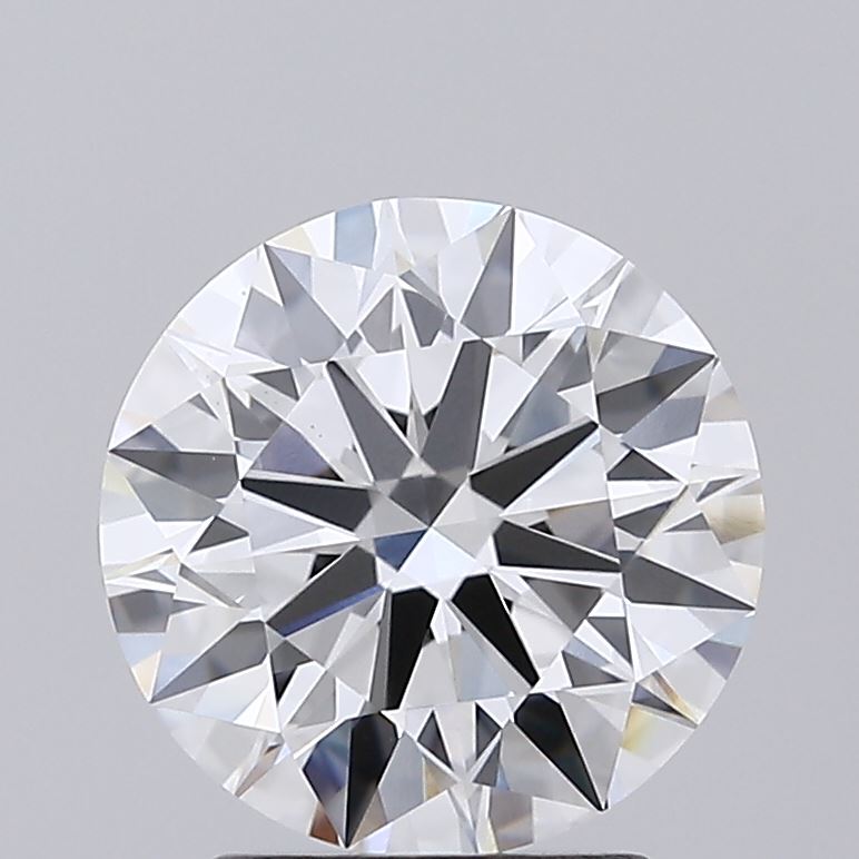 2.20 Carat Round Shaped, Ideal Cut, D Color, VS1 Clarity, IGI Certified Lab Grown Diamond