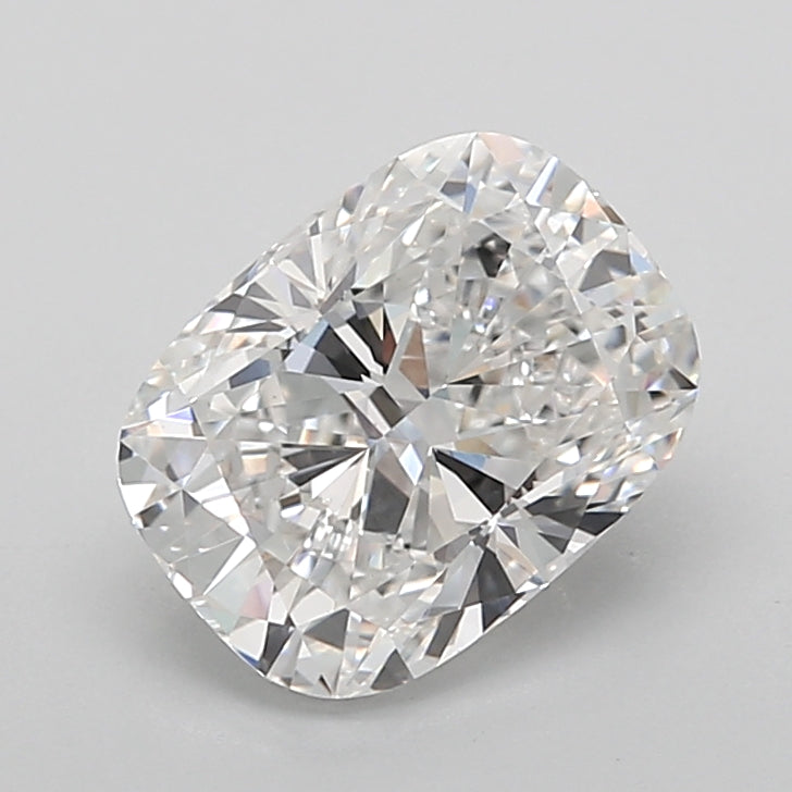 2.51 Carat Cushion Shaped, Ideal Cut, E Color, VVS2 Clarity, IGI Certified Lab Grown Diamond