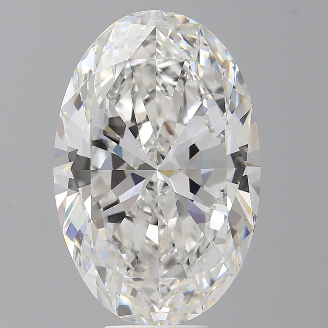 10.00 Carat Oval Shaped, Excellent Cut, E Color, VVS2 Clarity, IGI Certified Lab Grown Diamond