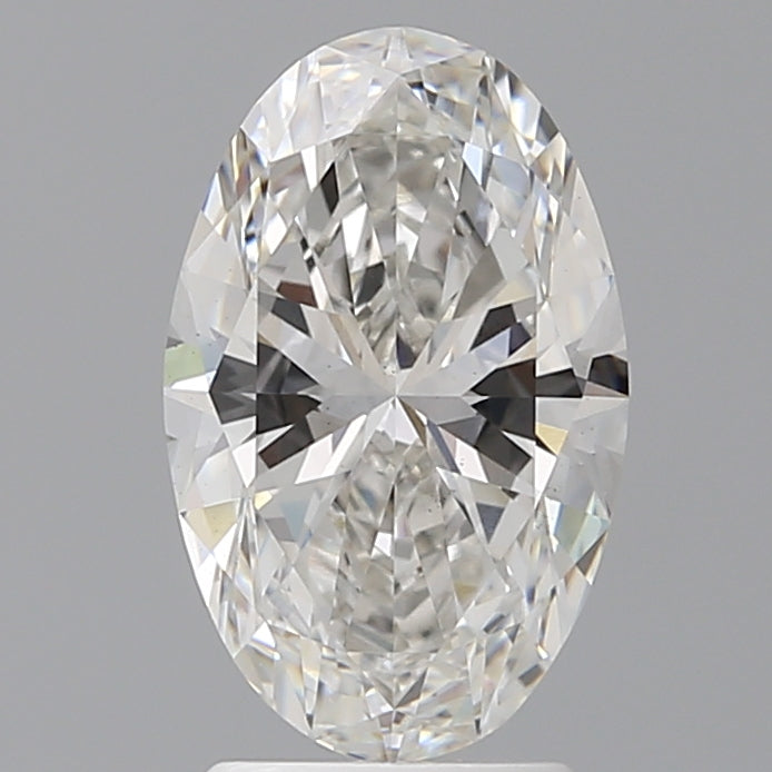 2.60 Carat Oval Shaped, Ideal Cut, F Color, VS2 Clarity, IGI Certified Lab Grown Diamond