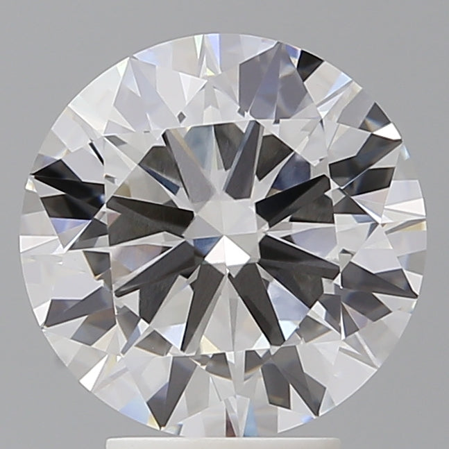 4.03 Carat Round Shaped, Excellent Cut, E Color, VVS2 Clarity, IGI Certified Lab Grown Diamond