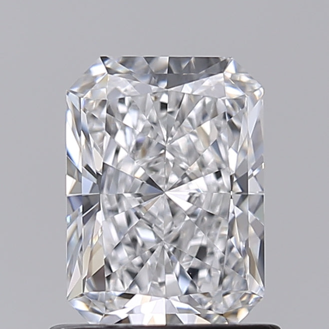 1.01 Carat Radiant Shaped, Ideal Cut, D Color, VVS2 Clarity, IGI Certified Lab Grown Diamond