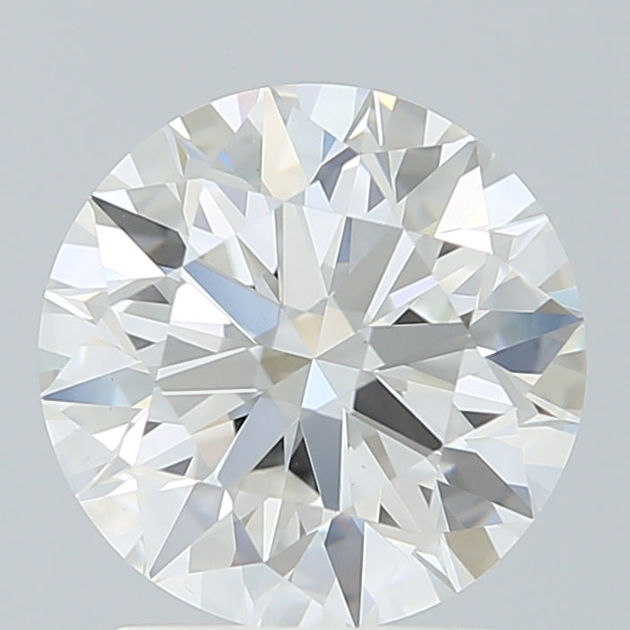 2.30 Carat Round Shaped, Ideal Cut, F Color, VS1 Clarity, IGI Certified Lab Grown Diamond