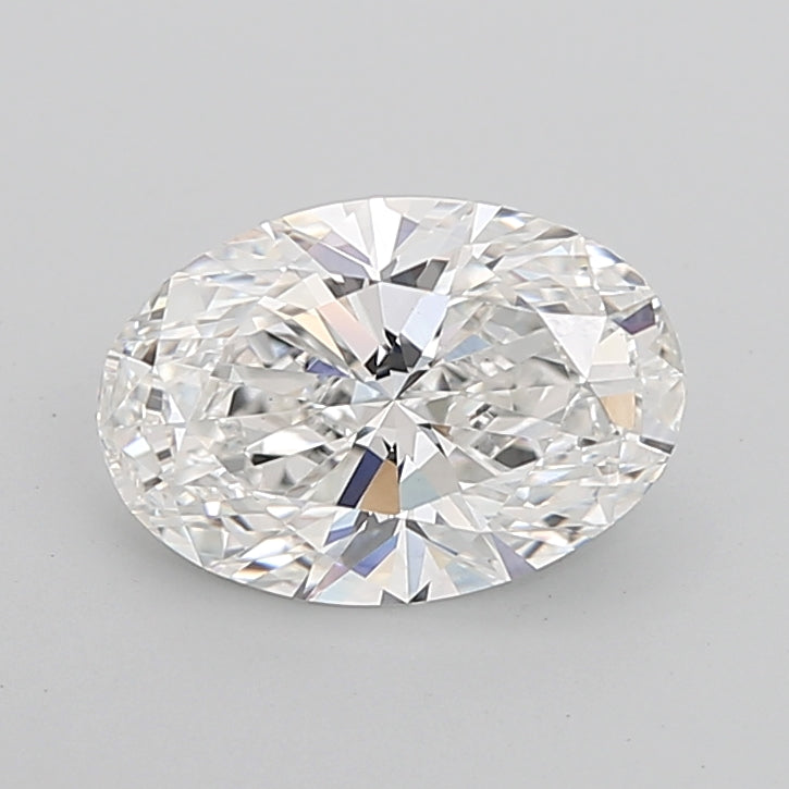5.03 Carat Oval Shaped, Ideal Cut, E Color, VVS2 Clarity, IGI Certified Lab Grown Diamond