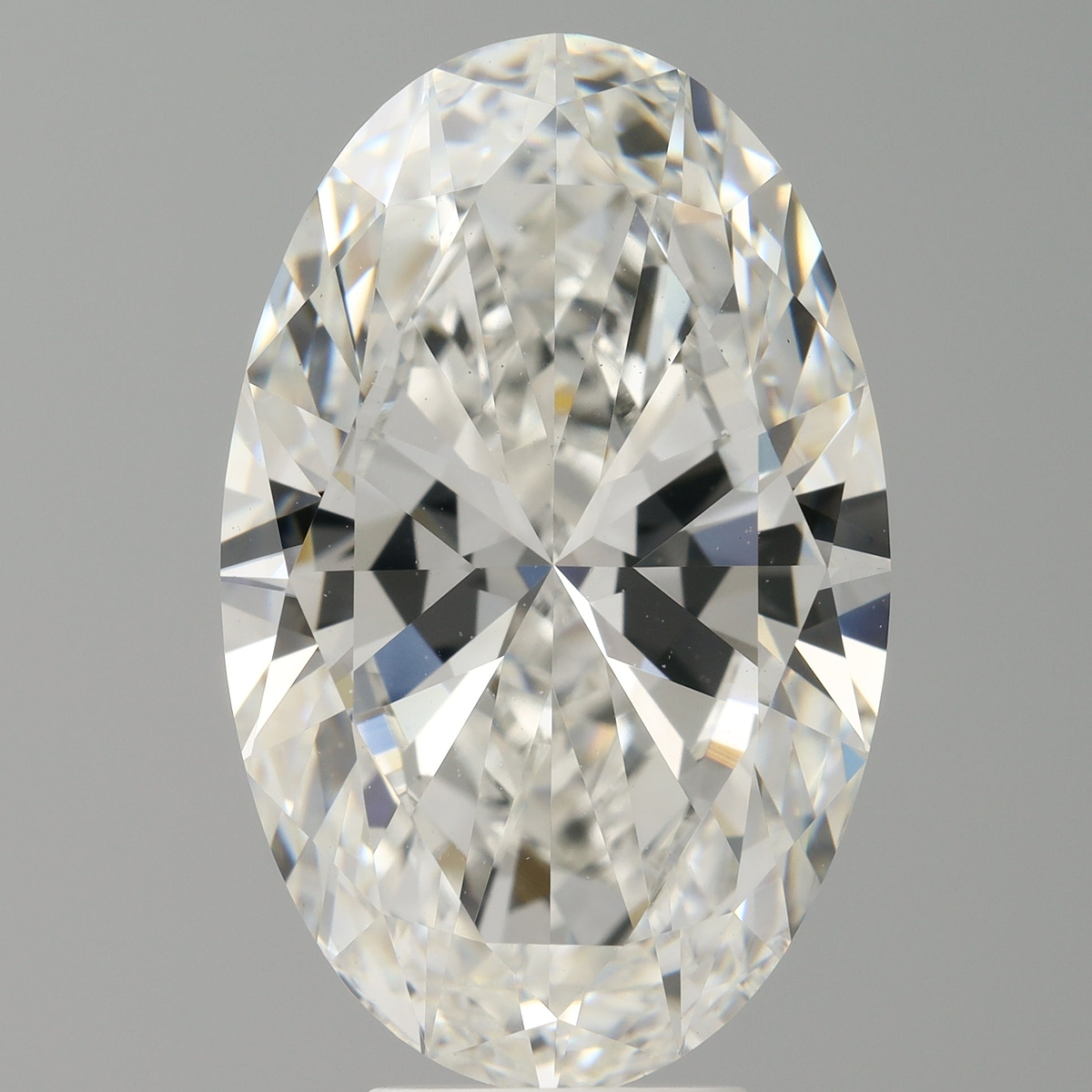 7.02 Carat Oval Shaped, Ideal Cut, F Color, VS1 Clarity, IGI Certified Lab Grown Diamond