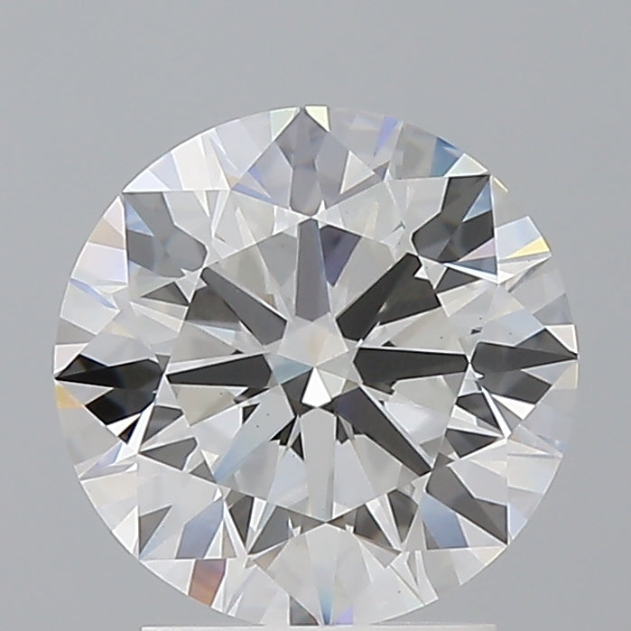 2.56 Carat Round Shaped, Ideal Cut, E Color, VS1 Clarity, IGI Certified Lab Grown Diamond