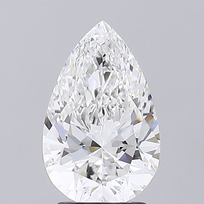 2.26 Carat Pear Shaped, Ideal Cut, E Color, VVS2 Clarity, IGI Certified Lab Grown Diamond