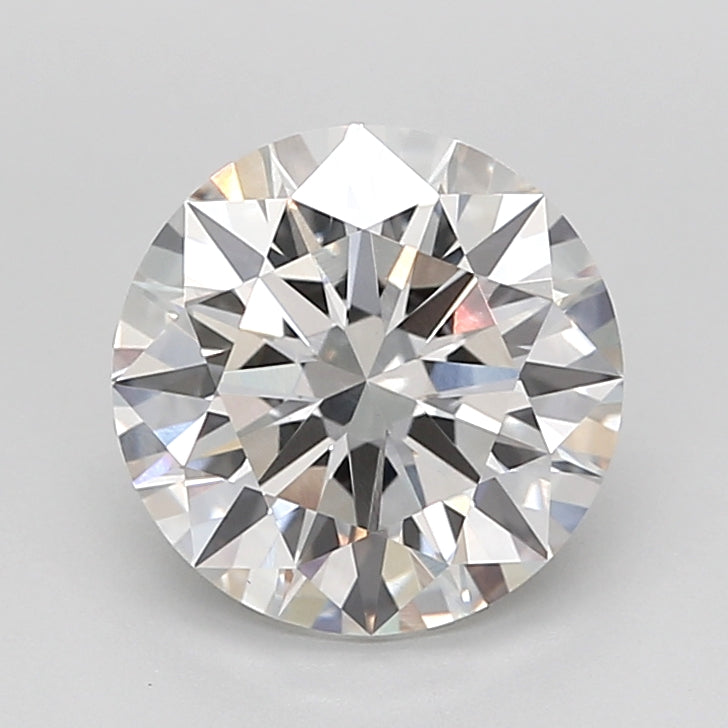 2.53 Carat Round Shaped, Ideal Cut, F Color, VVS2 Clarity, IGI Certified Lab Grown Diamond