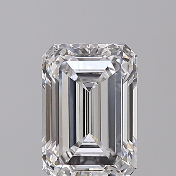 1.52 Carat Emerald Shaped, Very Good Cut, D Color, VS1 Clarity, IGI Certified Lab Grown Diamond