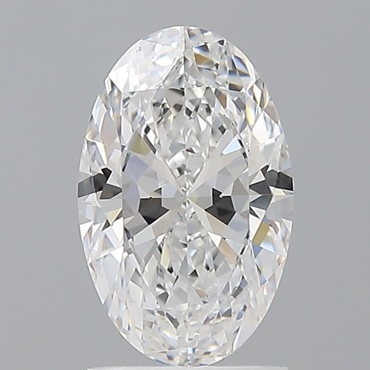 1.60 Carat Oval Shaped, Ideal Cut, D Color, VVS2 Clarity, IGI Certified Lab Grown Diamond