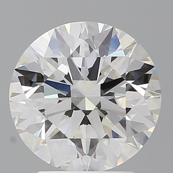 3.08 Carat Round Shaped, Ideal Cut, F Color, VS1 Clarity, IGI Certified Lab Grown Diamond