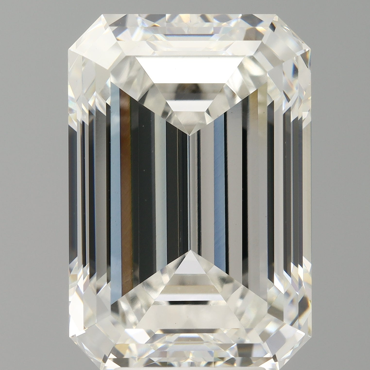8.03 Carat Emerald Shaped, Ideal Cut, F Color, VVS2 Clarity, IGI Certified Lab Grown Diamond