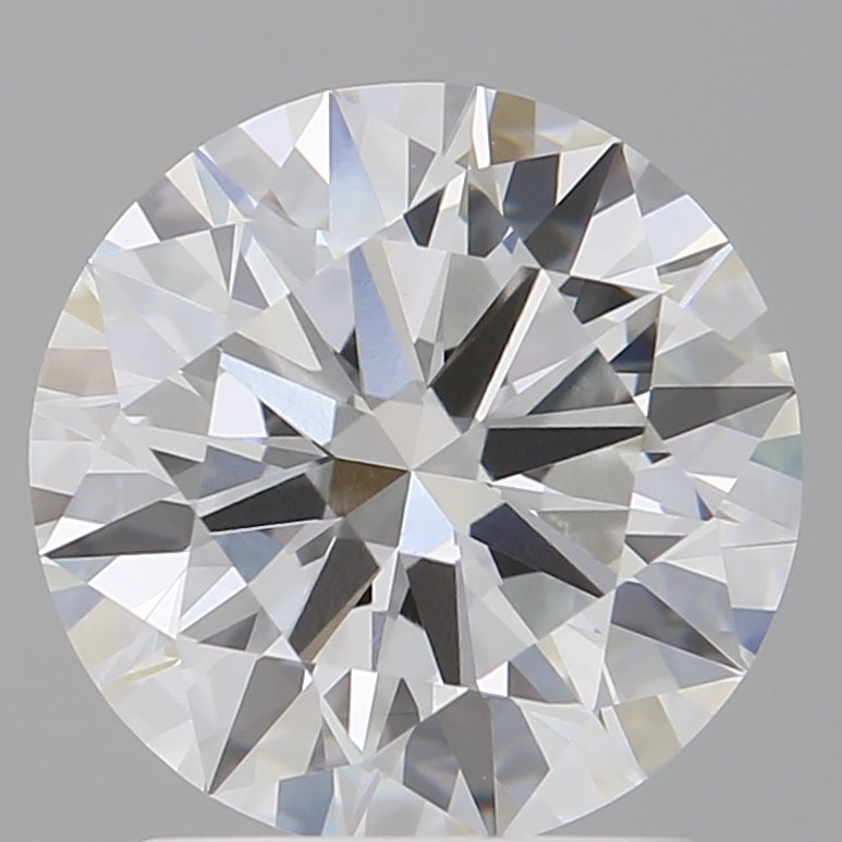 2.01 Carat Round Shaped, Ideal Cut, E Color, VVS2 Clarity, IGI Certified Lab Grown Diamond