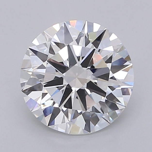2.00 Carat Round Shaped, Excellent Cut, D Color, VVS2 Clarity, IGI Certified Lab Grown Diamond