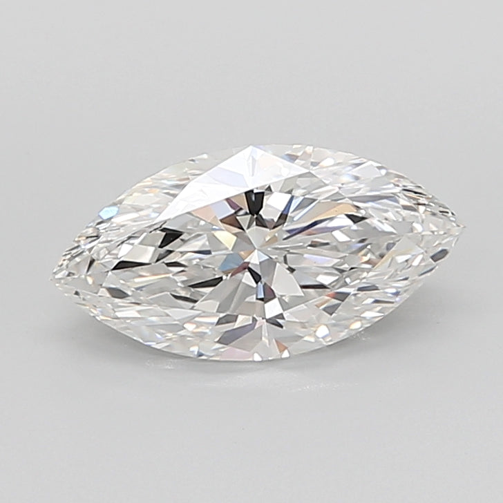 3.52 Carat Marquise Shaped, Ideal Cut, E Color, VVS2 Clarity, IGI Certified Lab Grown Diamond