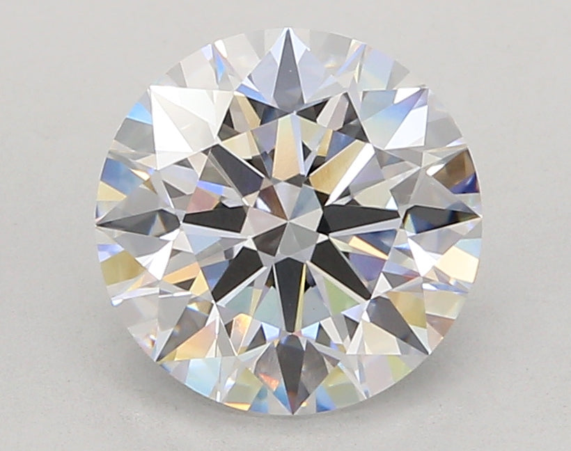 3.04 Carat Round Shaped, Ideal Cut, D Color, VVS2 Clarity, IGI Certified Lab Grown Diamond