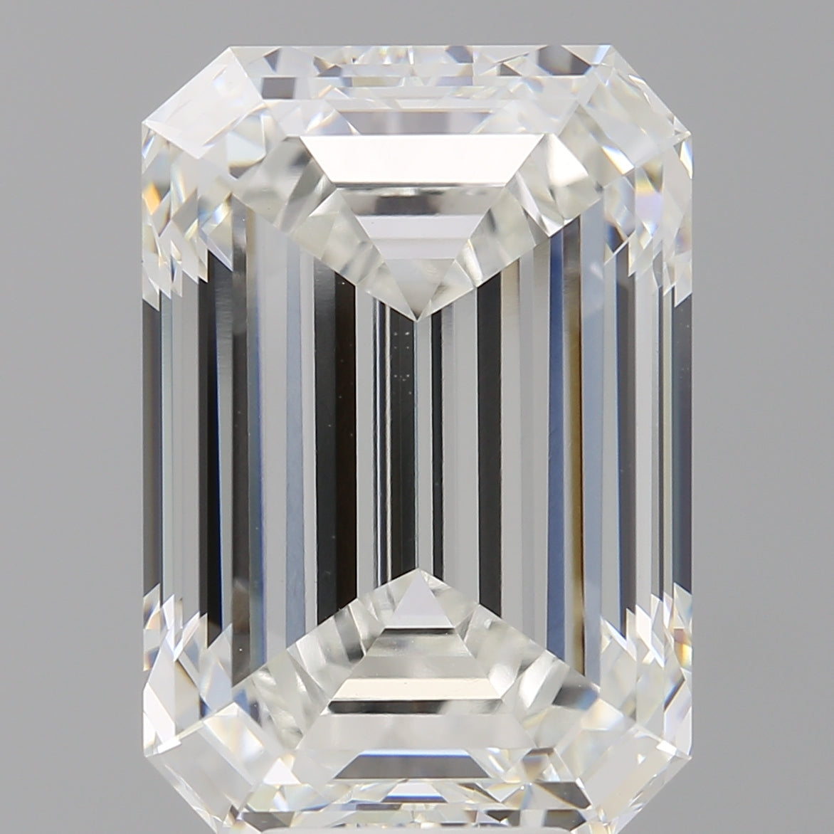 9.03 Carat Emerald Shaped, Excellent Cut, F Color, VVS2 Clarity, IGI Certified Lab Grown Diamond