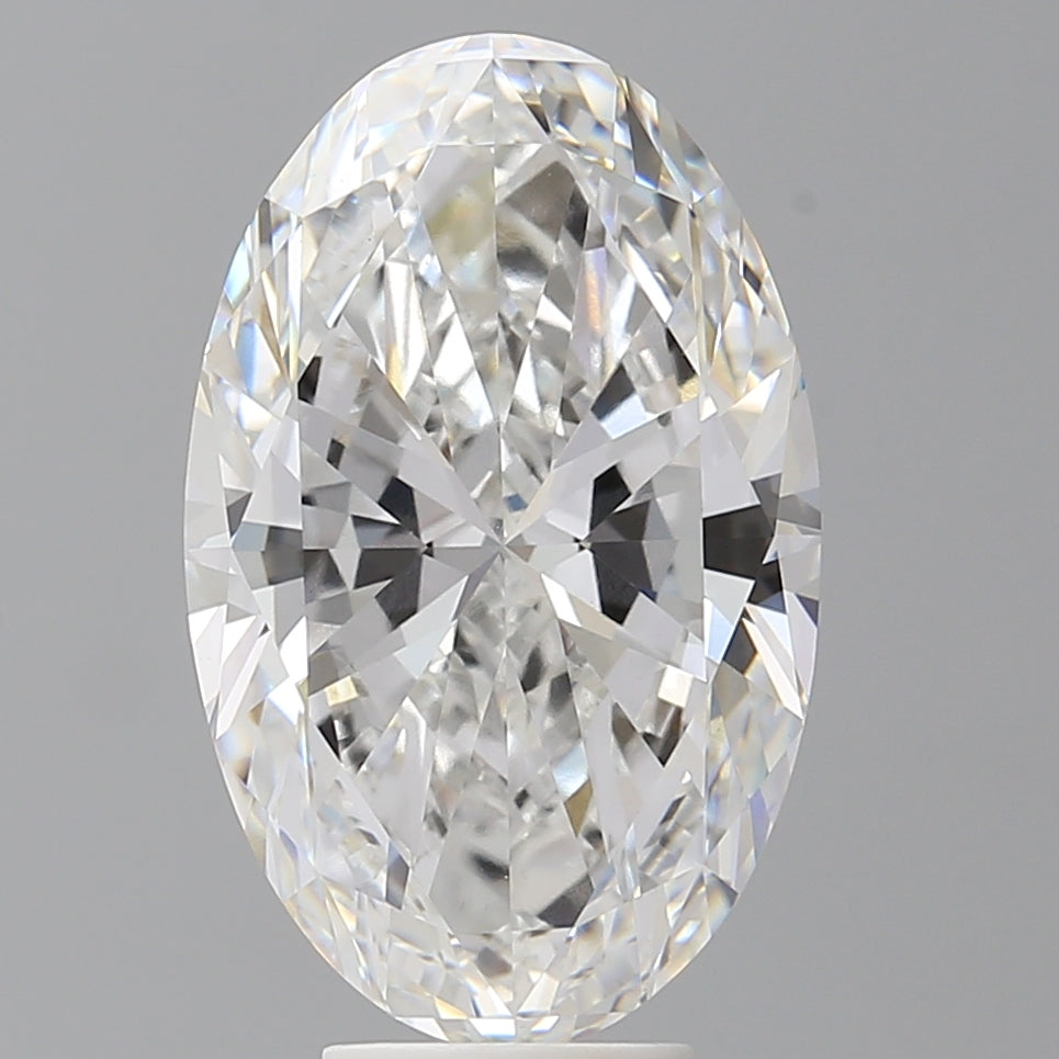 7.01 Carat Oval Shaped, Ideal Cut, E Color, VVS2 Clarity, IGI Certified Lab Grown Diamond