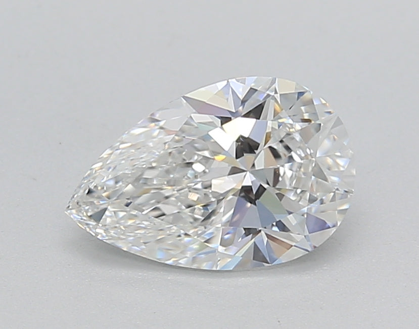 1.06 Carat Pear Shaped, Ideal Cut, E Color, IF Clarity, IGI Certified Lab Grown Diamond