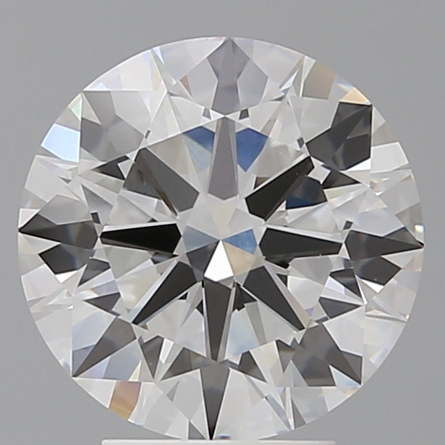 4.02 Carat Round Shaped, Ideal Cut, E Color, VVS2 Clarity, IGI Certified Lab Grown Diamond
