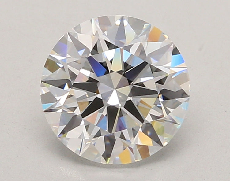 2.05 Carat Round Shaped, Ideal Cut, E Color, VVS2 Clarity, IGI Certified Lab Grown Diamond