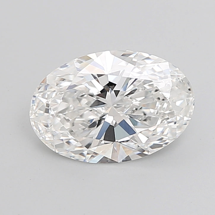 4.05 Carat Oval Shaped, Ideal Cut, E Color, VVS2 Clarity, IGI Certified Lab Grown Diamond