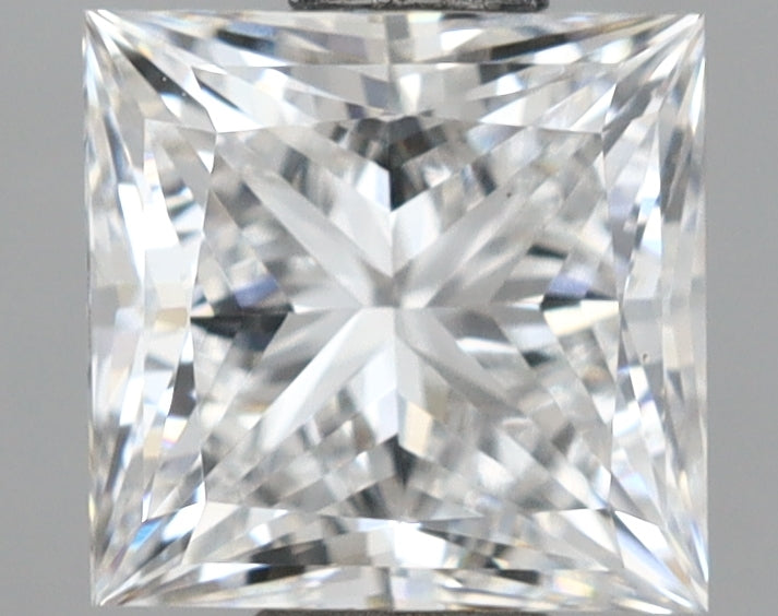 1.04 Carat Princess Shaped, Ideal Cut, D Color, VS1 Clarity, IGI Certified Lab Grown Diamond