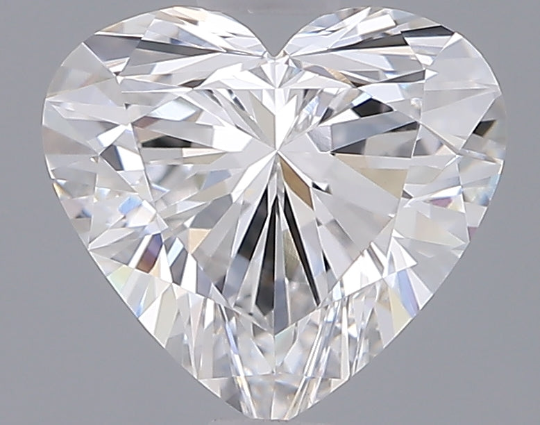 1.57 Carat Heart Shaped, Ideal Cut, E Color, VVS1 Clarity, IGI Certified Lab Grown Diamond