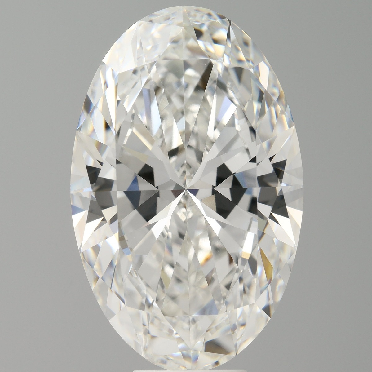 10.53 Carat Oval Shaped, Ideal Cut, E Color, VVS2 Clarity, IGI Certified Lab Grown Diamond