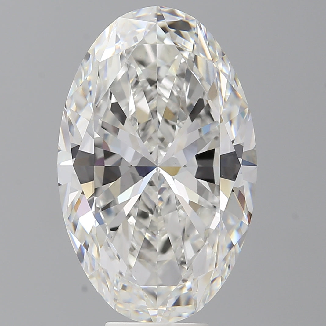 9.52 Carat Oval Shaped, Very Good Cut, F Color, VVS2 Clarity, IGI Certified Lab Grown Diamond