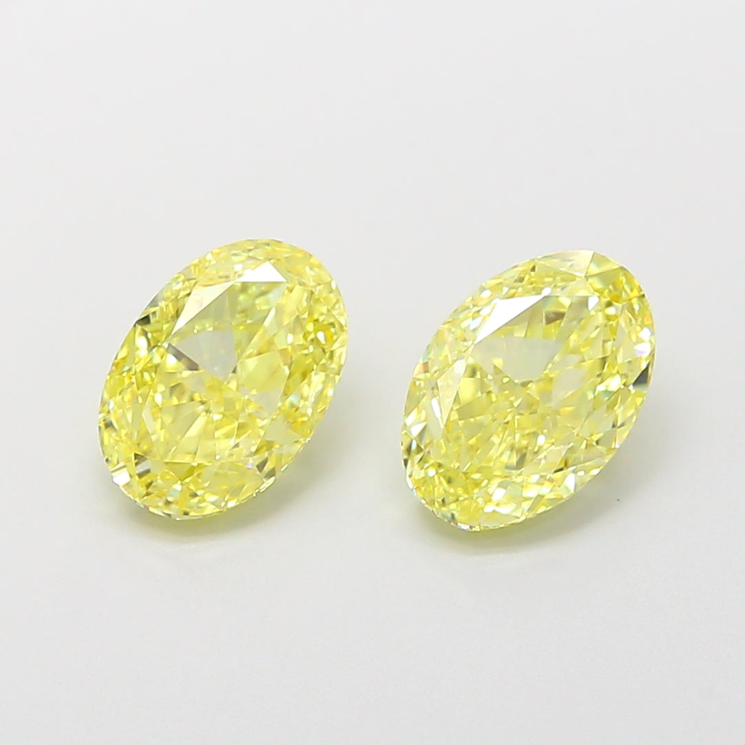 1.38 Carat Oval Shaped, Excellent Cut, VVS2 Clarity, IGI Certified Lab Grown Diamond