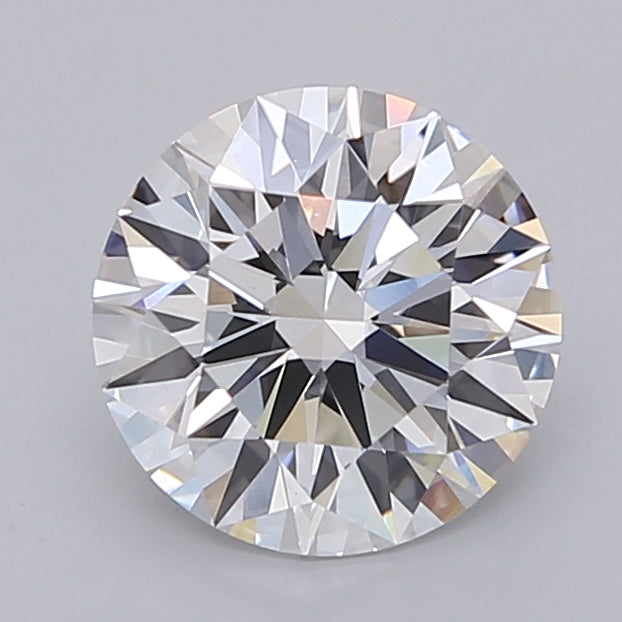 2.04 Carat Round Shaped, Ideal Cut, E Color, VVS2 Clarity, IGI Certified Lab Grown Diamond