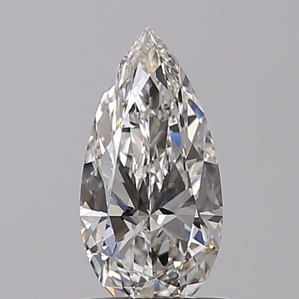 1.03 Carat Pear Shaped, Ideal Cut, G Color, VVS2 Clarity, IGI Certified Lab Grown Diamond
