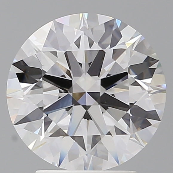 3.09 Carat Round Shaped, Ideal Cut, F Color, VS1 Clarity, IGI Certified Lab Grown Diamond