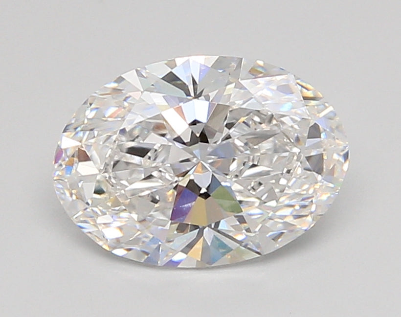 2.05 Carat Oval Shaped, Ideal Cut, D Color, VS1 Clarity, IGI Certified Lab Grown Diamond