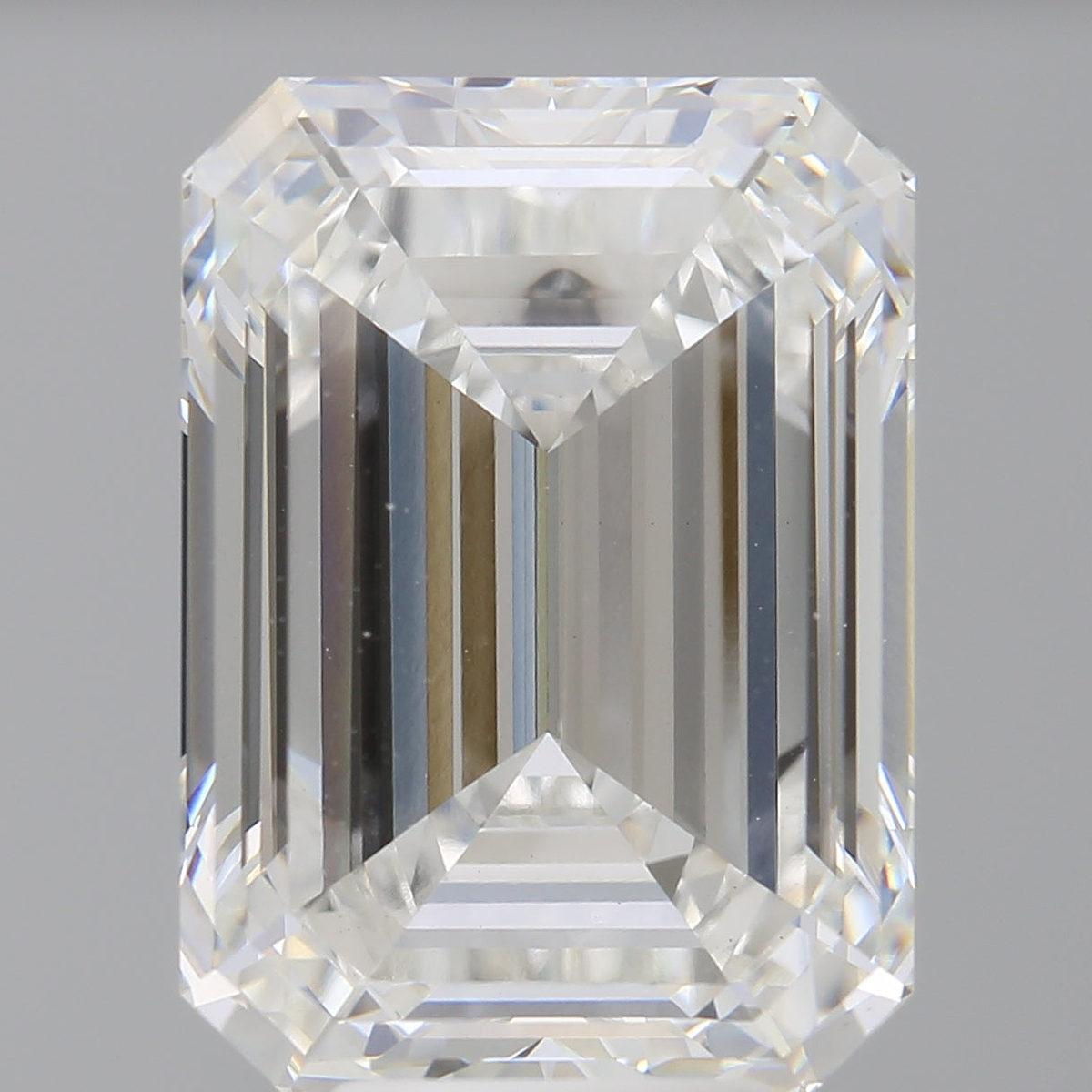 7.58 Carat Emerald Shaped, Excellent Cut, F Color, VVS2 Clarity, IGI Certified Lab Grown Diamond