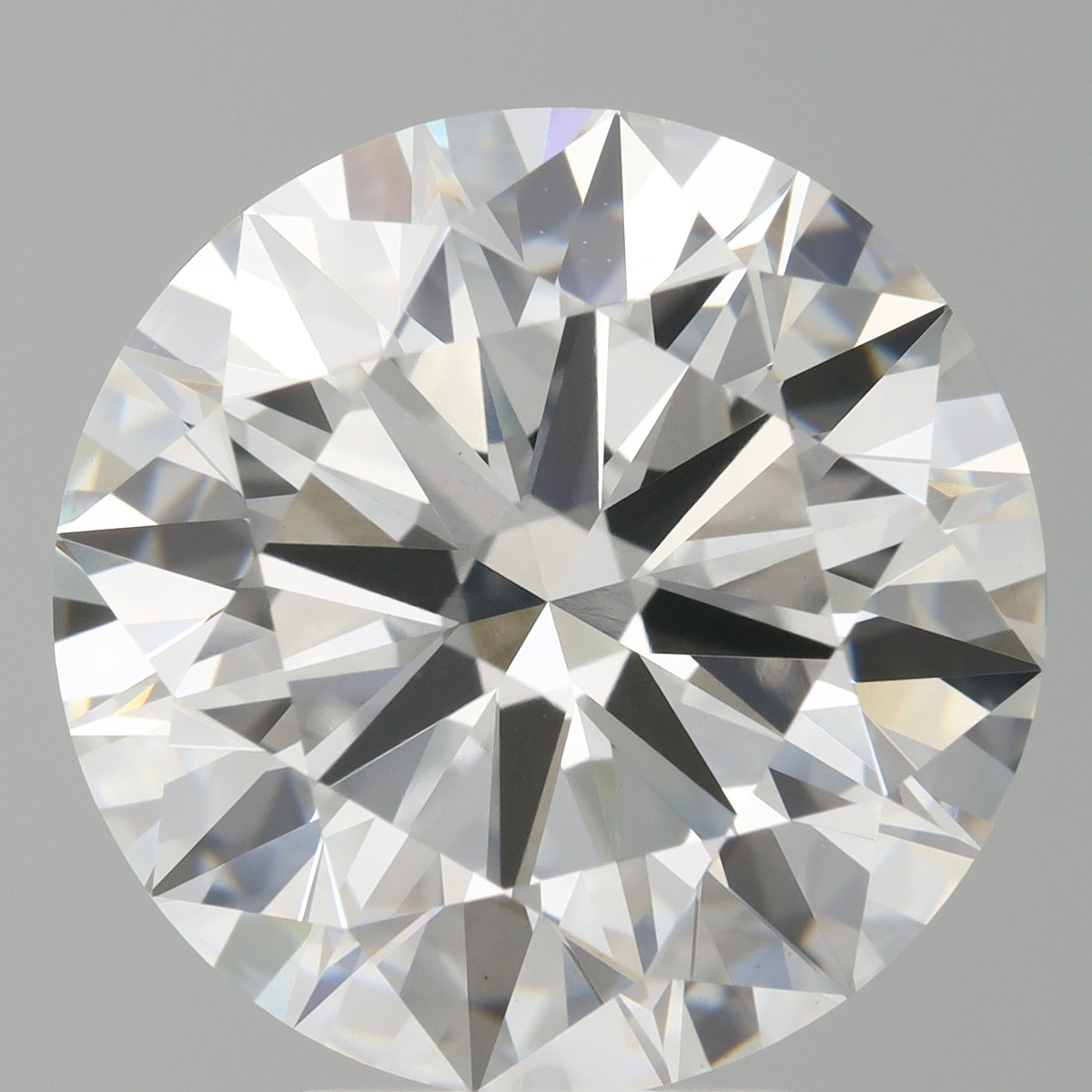 6.08 Carat Round Shaped, Ideal Cut, E Color, VVS2 Clarity, IGI Certified Lab Grown Diamond
