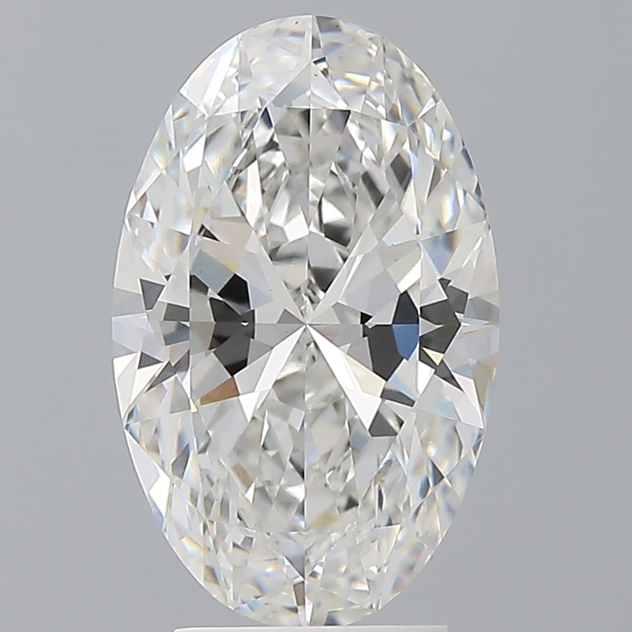 3.59 Carat Oval Shaped, Ideal Cut, E Color, VS1 Clarity, IGI Certified Lab Grown Diamond