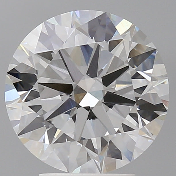 4.01 Carat Round Shaped, Excellent Cut, E Color, VVS2 Clarity, IGI Certified Lab Grown Diamond
