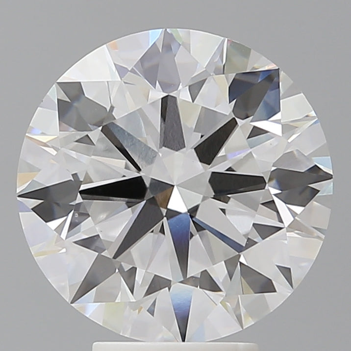 5.53 Carat Round Shaped, Ideal Cut, F Color, VS1 Clarity, IGI Certified Lab Grown Diamond