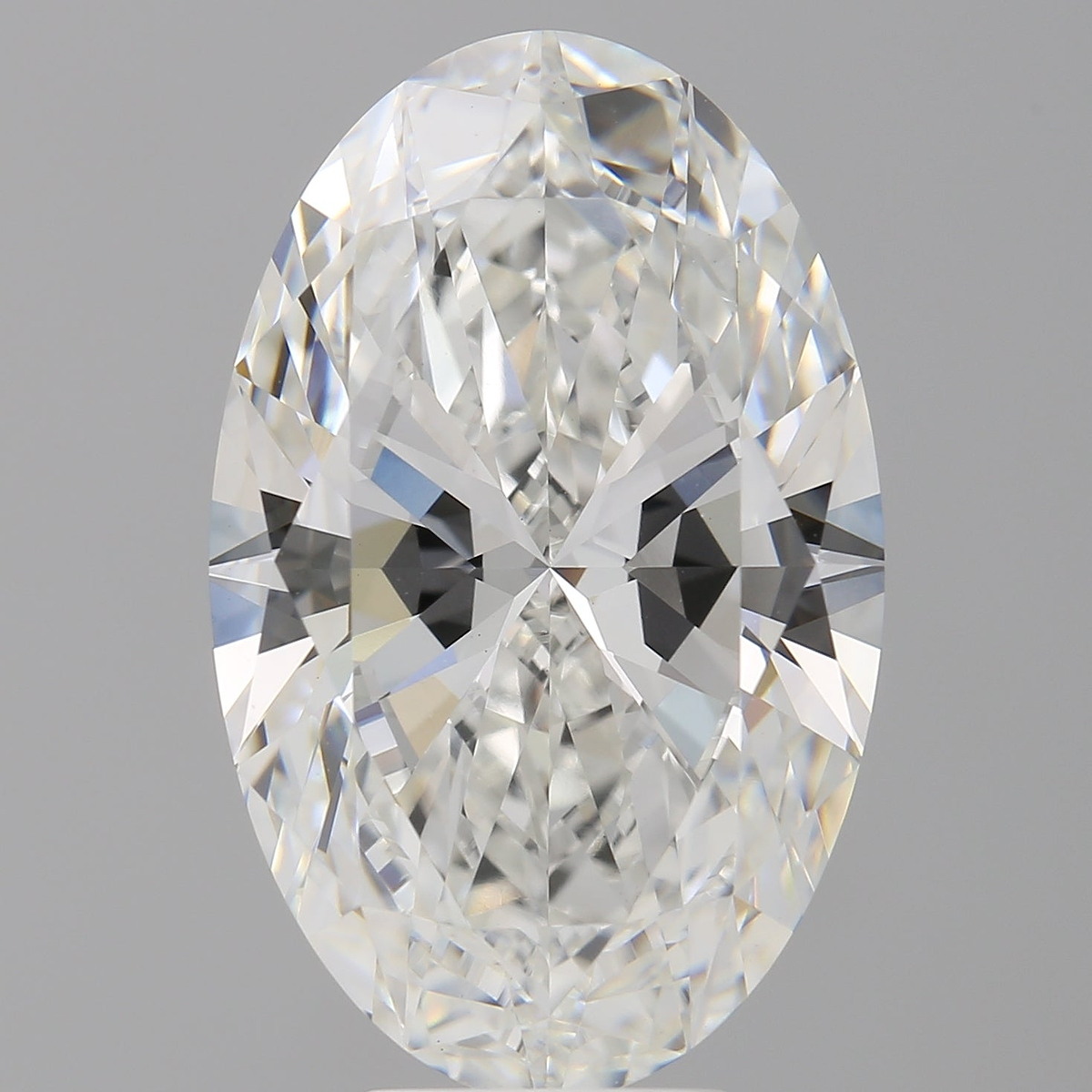 8.02 Carat Oval Shaped, Ideal Cut, F Color, VVS2 Clarity, IGI Certified Lab Grown Diamond