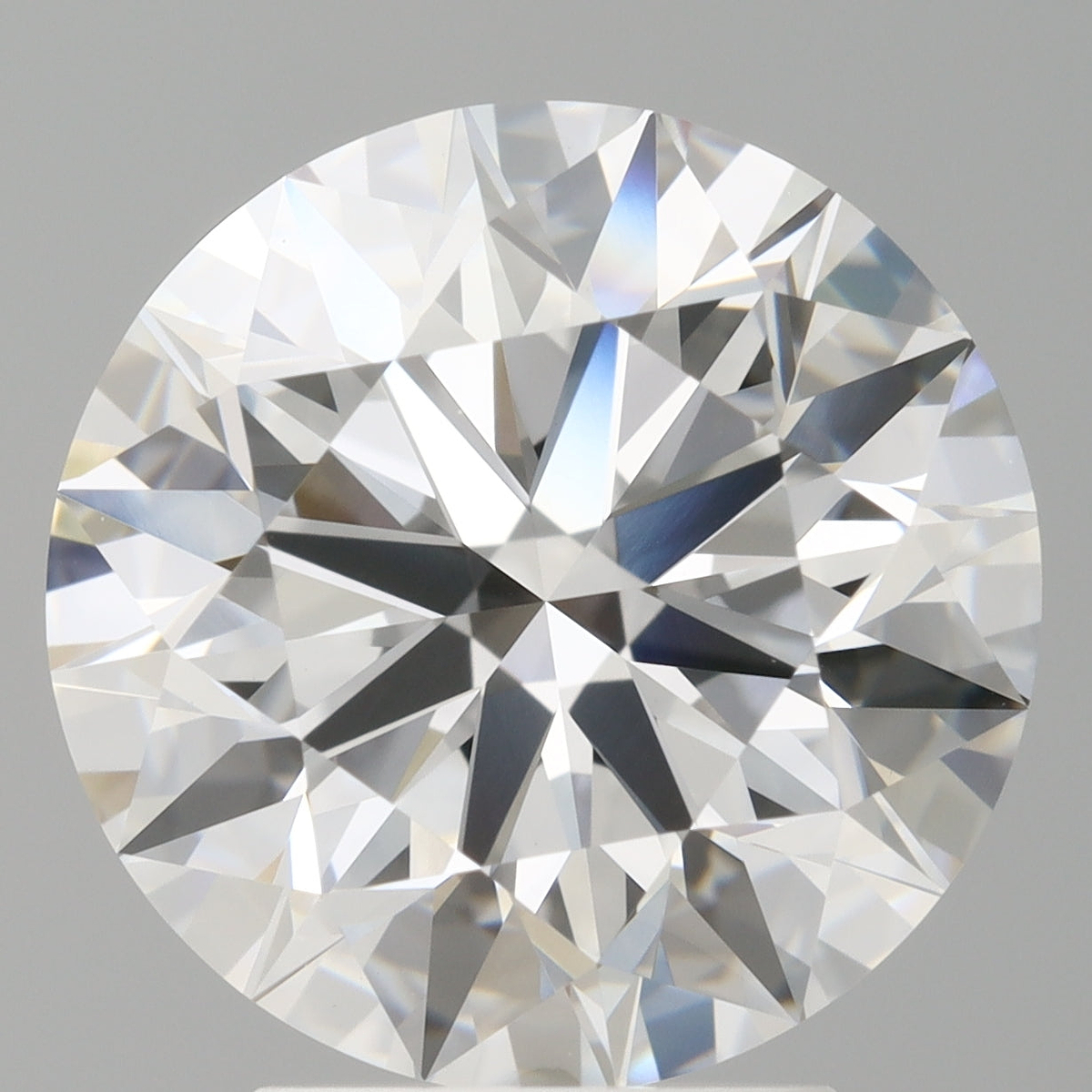 4.00 Carat Round Shaped, Excellent Cut, E Color, VVS2 Clarity, IGI Certified Lab Grown Diamond